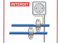 électricité - prise de terre et canalisation