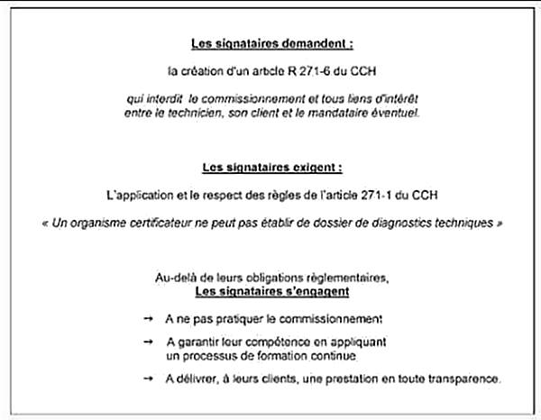 Pacte du diagnostic immobilier